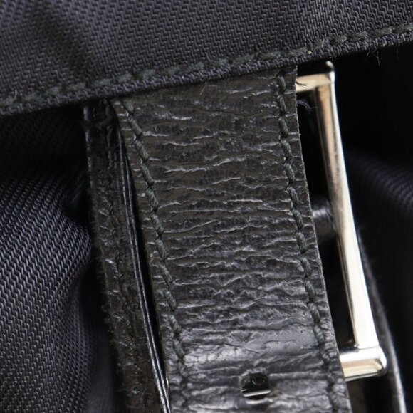 GUCCI Authentic Black Leather Backpack main image 4
